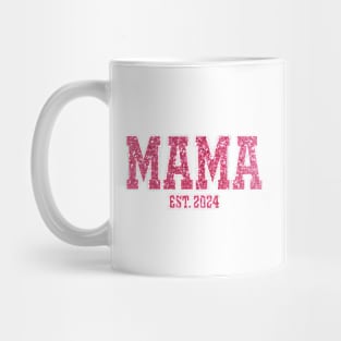 Mama Est 2024 Promoted To Mommy Mug